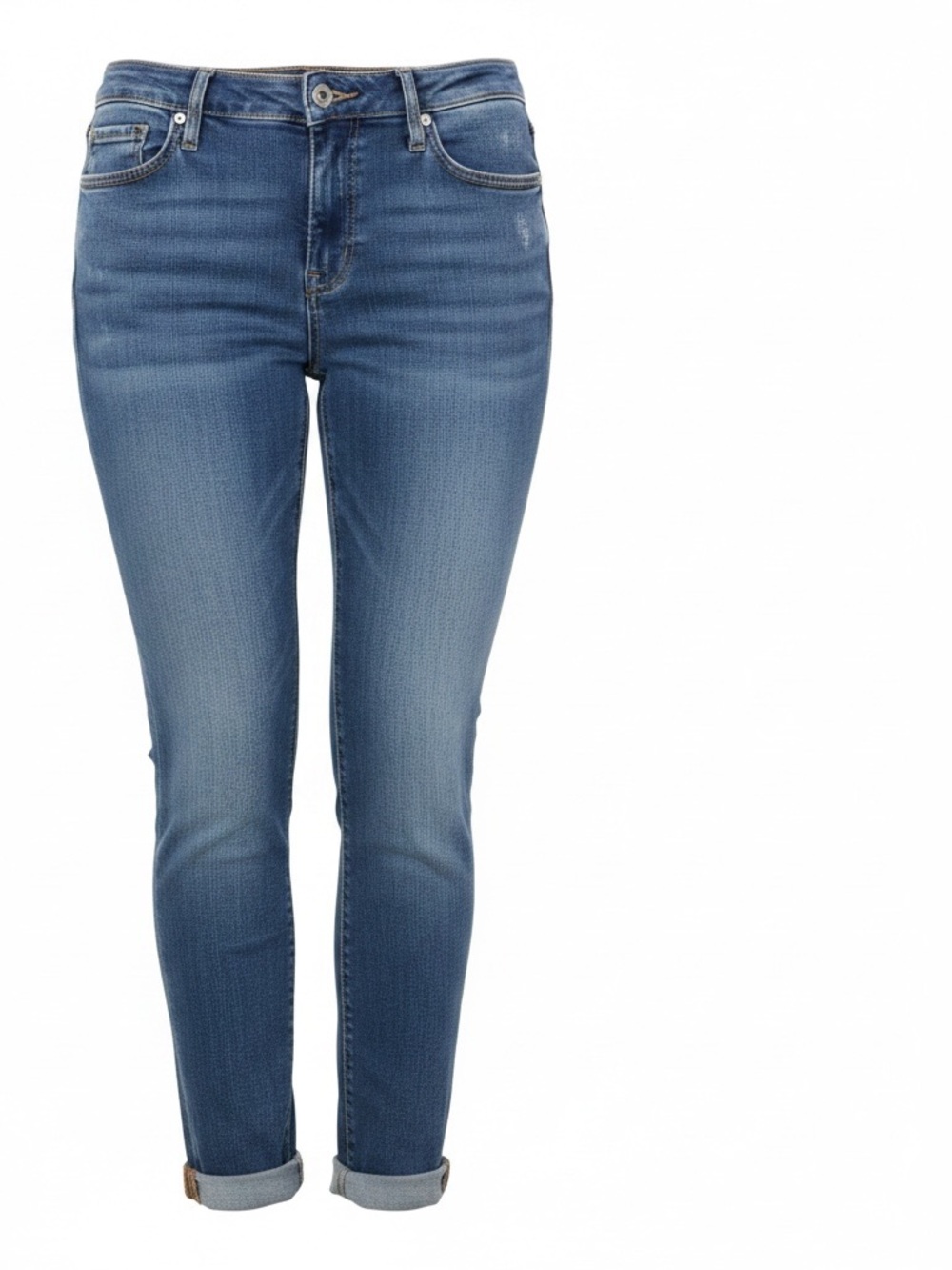 NYDJ Women's Boyfriend Jeans in Mid Blue Wash
